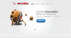 Desktop Screenshot of infoware-cd.com